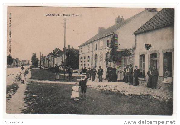 CHARMOY  - Route D'AUXERRE - Charmoy