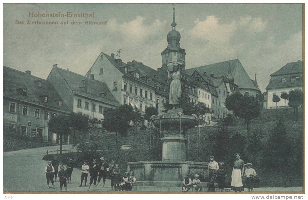 HOHENSTEIN ERNSTTHAL  -GERMANIA-VG 1924  BELLA FOTO D´EPOCA ORIGINALE 100% - Hohenstein-Ernstthal