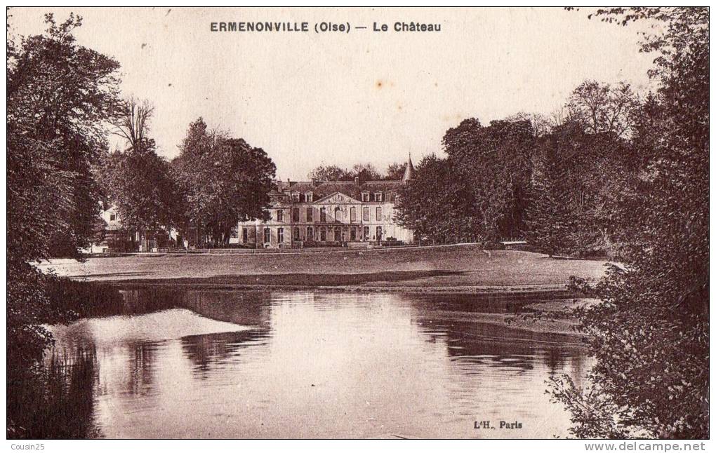 60 ERMENONVILLE - Le Château - Ermenonville