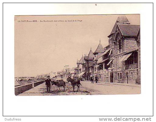 LA BAULE   SES BOULEVARDS MERVEILLEUX AU BORD DE PLAGE - La Baule-Escoublac