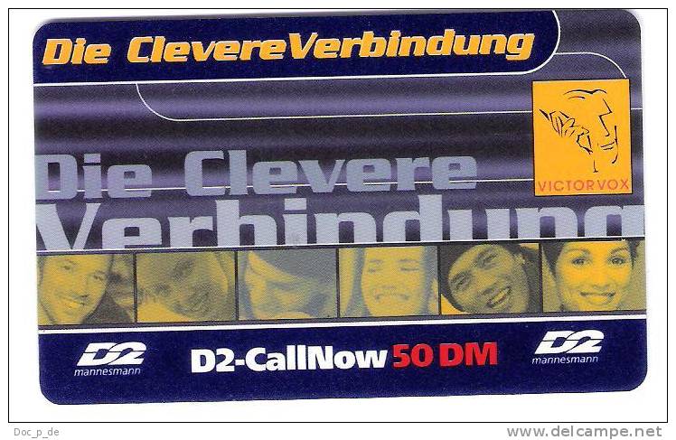 GERMANY  - D2 - Call Now - Provider Victor Vox - 01/02 - GSM, Voorafbetaald & Herlaadbare Kaarten