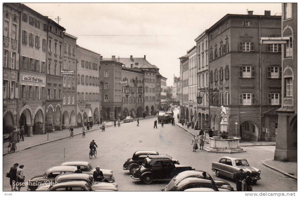 ROSENHEIM -GERMANIA- VG 1952   BELLA FOTO D´EPOCA ORIGINALE 100% - Rosenheim