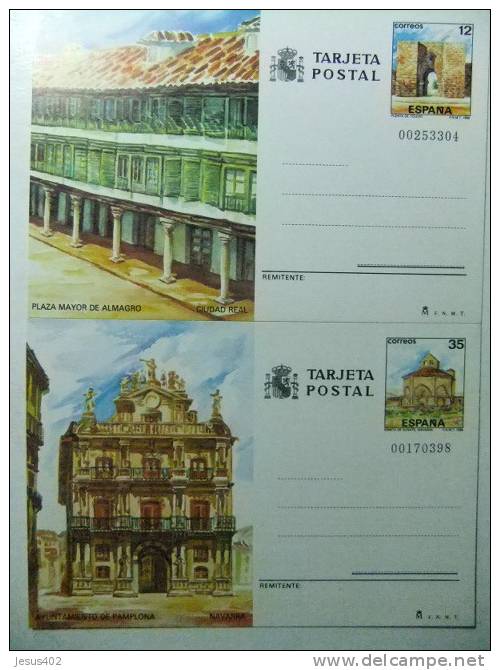 ESPAÑA 1986 CIUDAD REAL Y NAVARRA  Edifil Nº 141 /142 Nuevas Sin Circular - 1931-....