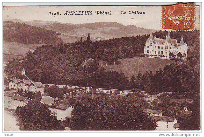 69. AMPLEPUIS . LE CHATEAU . - Amplepuis