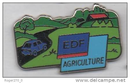 Superbe Pin´s En Zamac , EDF Agriculture - EDF GDF