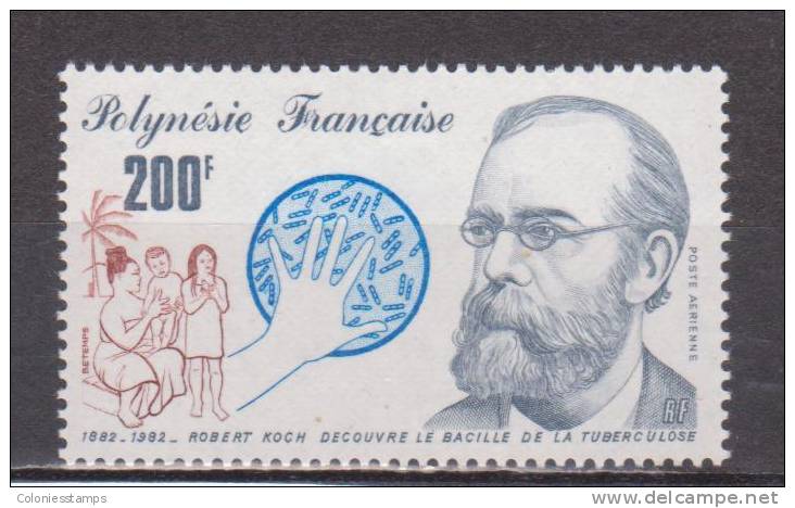 (SA0291) FRENCH POLYNESIA, 1982 (Robert Koch And Century Of The Discovery Of The TB Bacillus). Mi # 346. MNH** Stamp - Unused Stamps