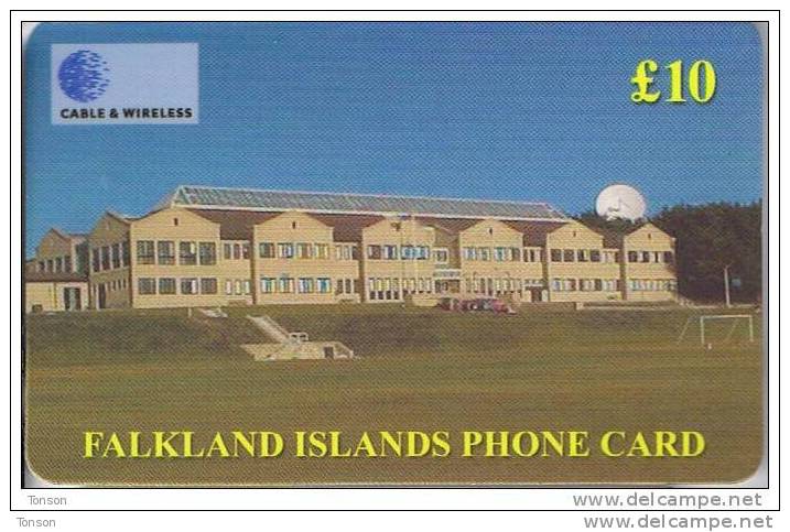 Falkland Islands, £10, Community School, Only 18.000 Issued - Falklandeilanden