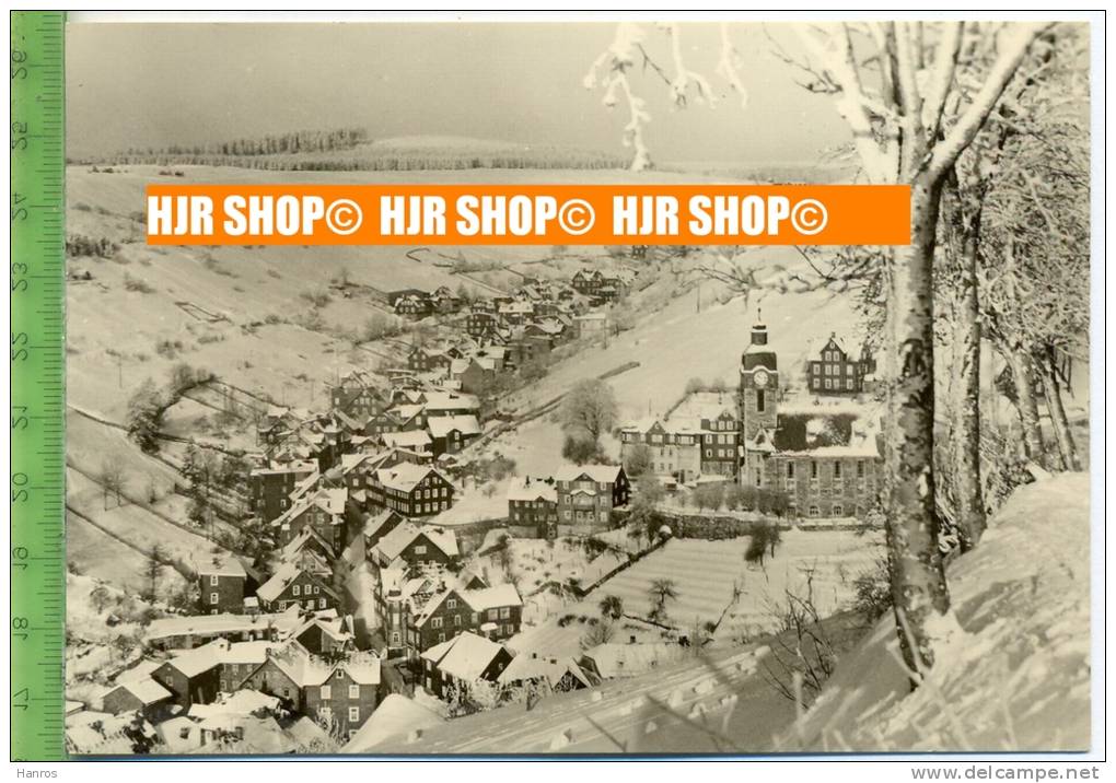 „Lauscha, Staatlich Anerkannter Erholungsort“ Um 1970/1980, Ansichtskarte  Ungebrauchte Karte - Lauscha