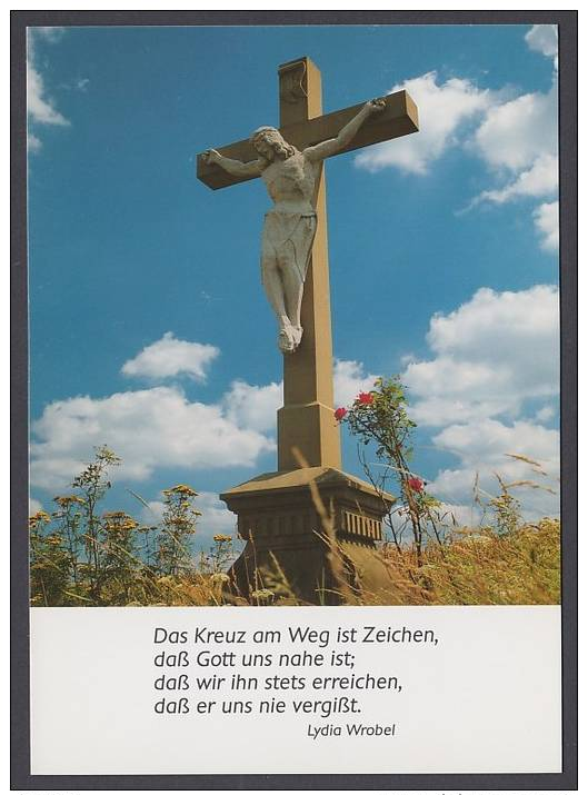 Germany - Kruzifix - Fotokunst Groh, Wörthsee - Ungelaufen - Jésus