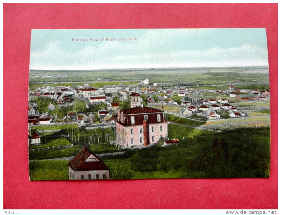 South Dakota > Rapid City  Birdseye View   Ca 1910 =================  =======  Ref 697 - Rapid City