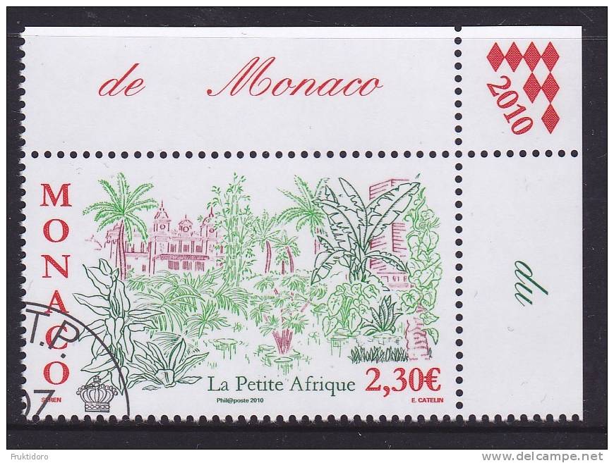 Monaco Mi 3006 La Petite Afrique (The "Little Africa" Garden) - 2010 - Unused Stamps