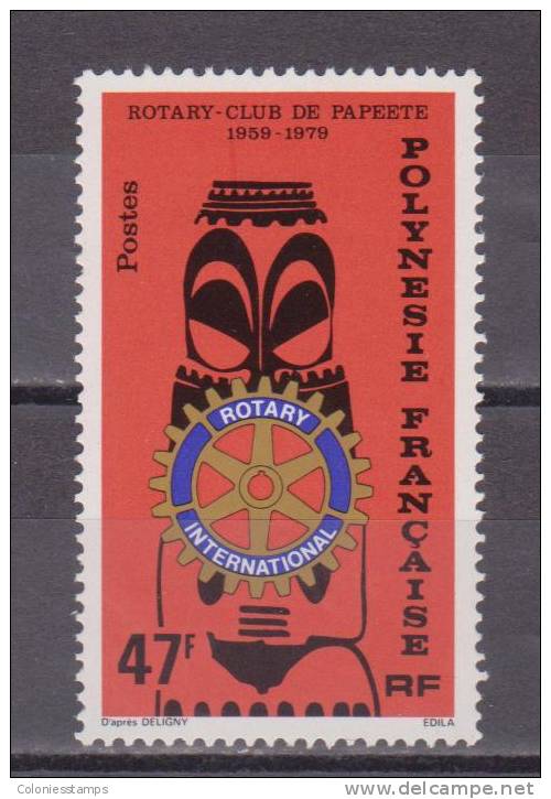 (SA0223) FRENCH POLYNESIA, 1979 (20th Anniversary Of The International Papeete Rotary Club). Mi # 295. MNH** Stamp - Nuovi