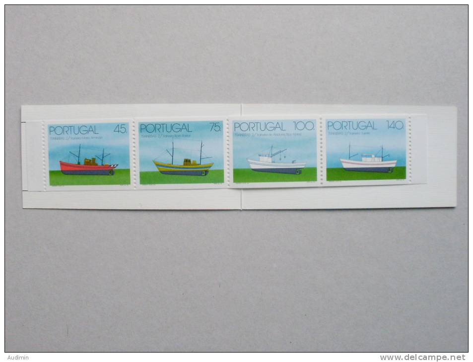 Portugal 2037/0 MH/booklet 11 ** MNH, Schleppnetzschiffe Der Küstenfischerei (II) - Booklets