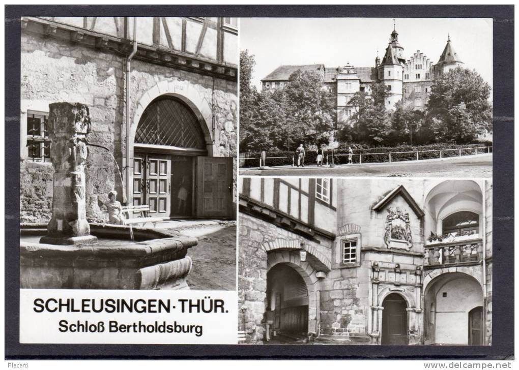 31995   Germania,   Schleusingen -  Thur.  Schloss  Bertholdsburg,  NV - Schleusingen