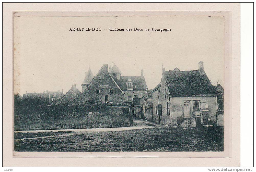 ARNAY-LE-DUC (21) / EDIFICES / CHATEAUX / Chateau Des Ducs De Bourgogne - Arnay Le Duc