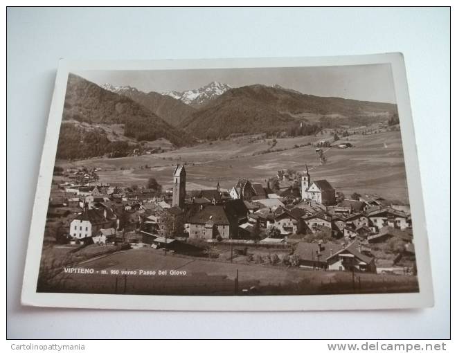 Vipiteno Verso Passo Del Giovo  Fotografica 1938 - Bolzano (Bozen)