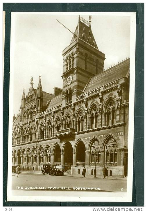 The Guildhall, Town Hall , Northampton   - Uc30 - Northamptonshire