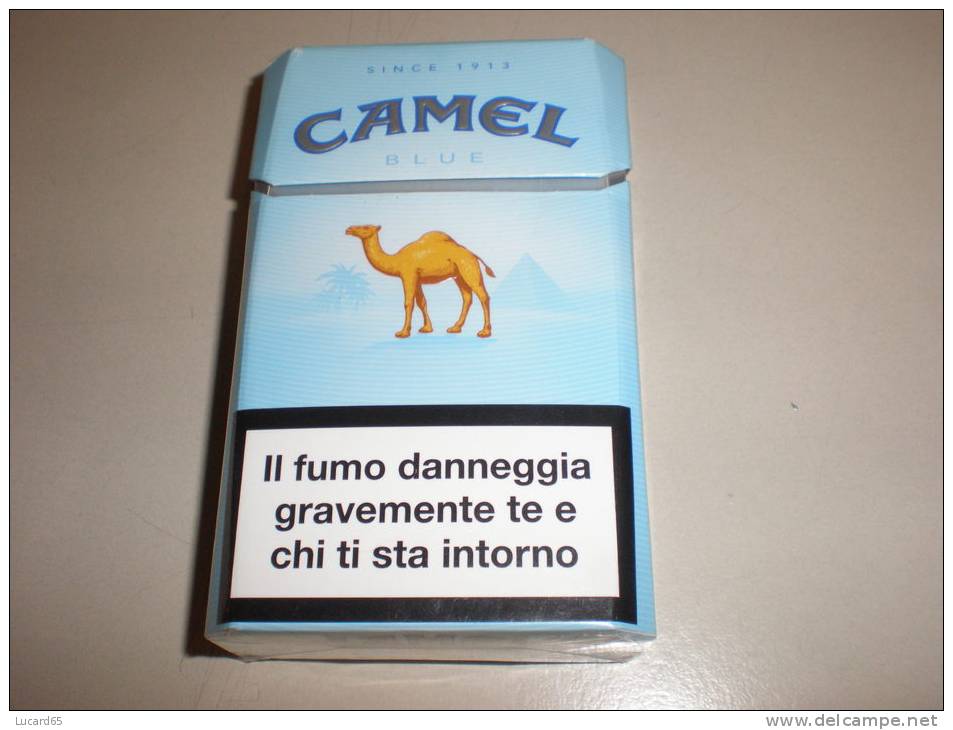 TABACCO - CAMEL COLLECTORS -  CAMEL BLUE  - EMPTY PACK ITALY NEW EDITION - Tabaksdozen (leeg)