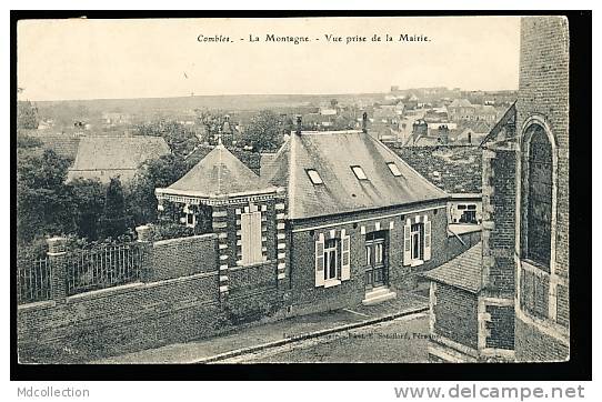 80 COMBLES / La Montagne Prise De La Mairie / - Combles