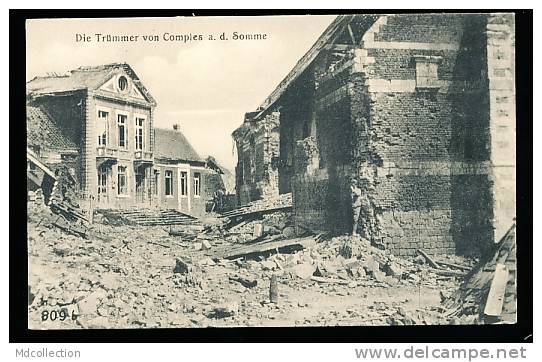 80 COMBLES / Die Trummer / Feldpostkarte - Combles