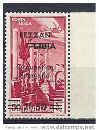 FEZZAN RARE STAMP - SASSONE 2013 - AIR MAIL # 2  - MINT NEVER HINGED - NUOVO GOMMA INTEGRA ** - Ungebraucht