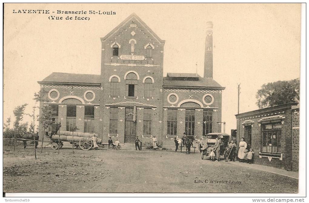 BRASSERIE SAINT LOUIS - VUE DE FACE - LAVENTIE - Laventie