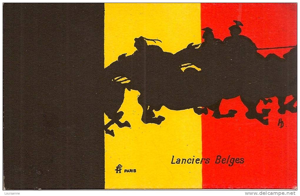 -OMBRES - LANCIERS BELGES  - ( DEMANDER LES AUTRES SCANES ) - Autres & Non Classés