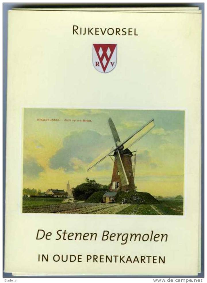RIJKEVORSEL (Antw.) - Molen/moulin - Heruitgave 16 Oude Prentkaarten Van De Stenen Molen In Mapje, Met Toelichting - Rijkevorsel