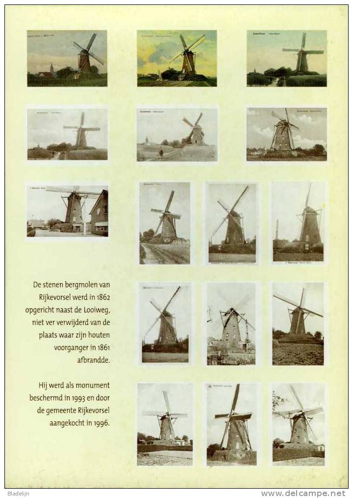 RIJKEVORSEL (Antw.) - Molen/moulin - Heruitgave 16 Oude Prentkaarten Van De Stenen Molen In Mapje, Met Toelichting - Rijkevorsel