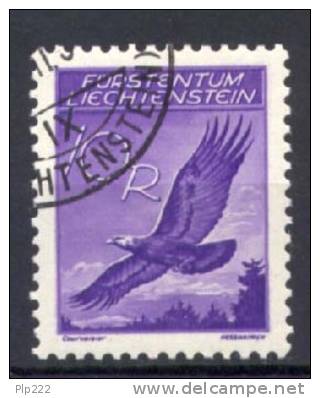 Liechtenstein 1934 Unif. A9B Usato/ Used VF/F - Aéreo