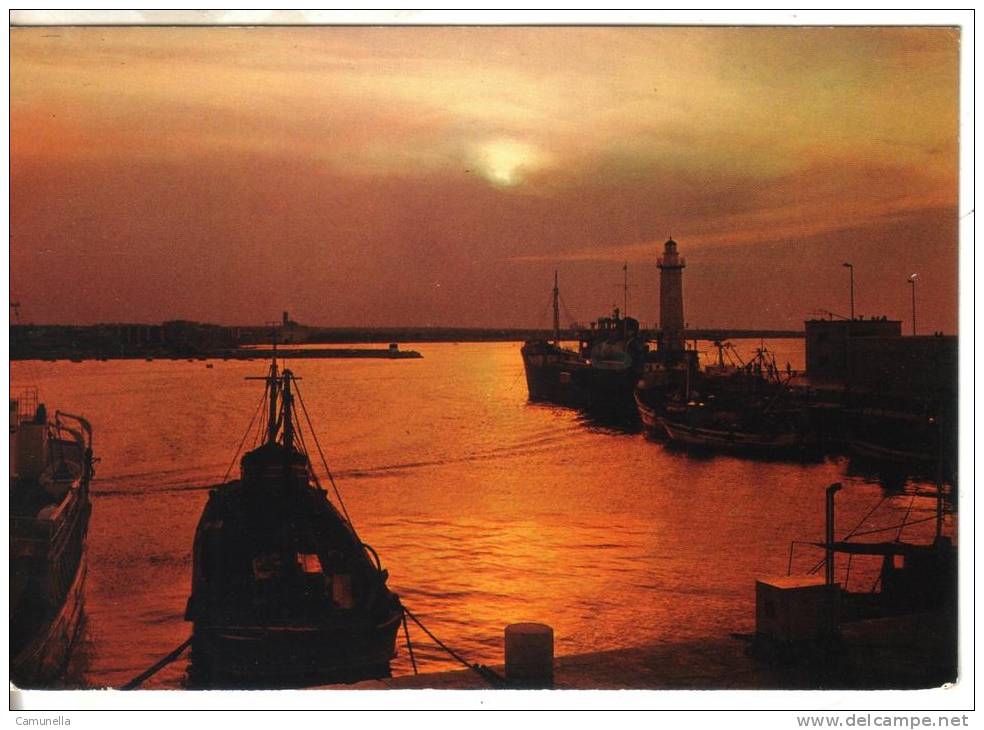 Cartolina Tramonto-molfetta - Contre La Lumière