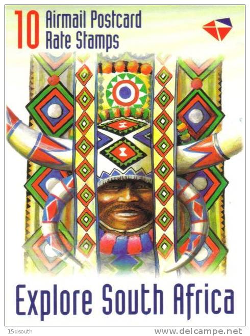 South Africa - 1998 Explore South Africa KwaZulu-Natal Booklet # SG SB51, Mi 1164-1168 - Carnets