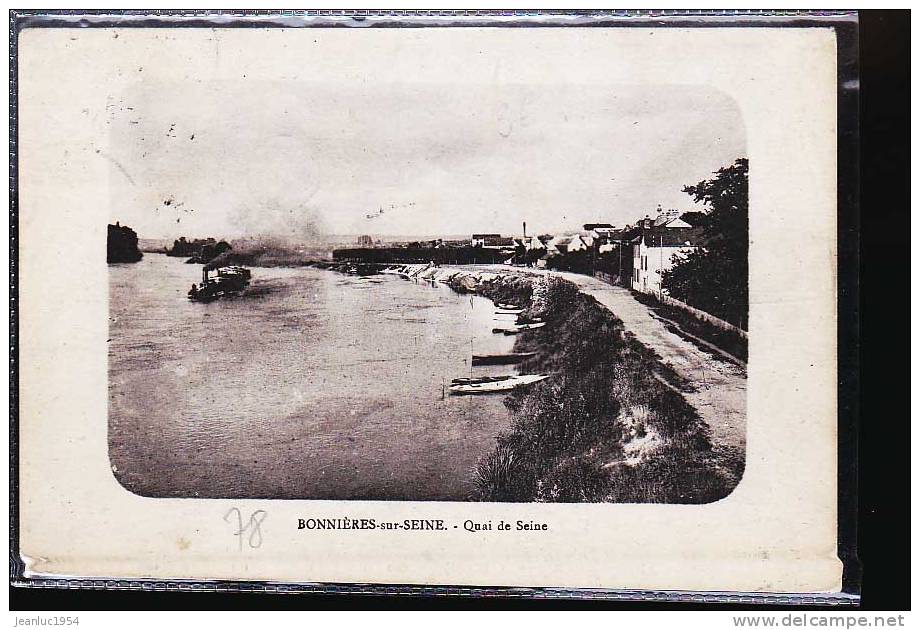 BONNIERES SUR SEINE - Bonnieres Sur Seine