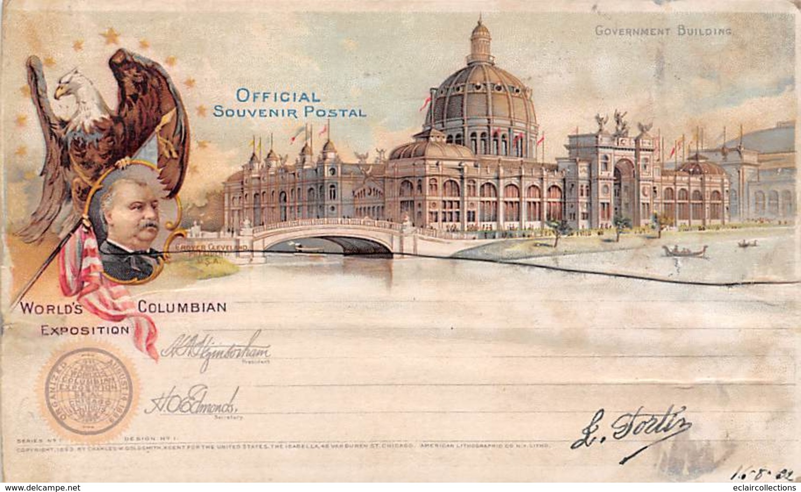 Worlds Colombian Exposition 1902 - Sonstige & Ohne Zuordnung