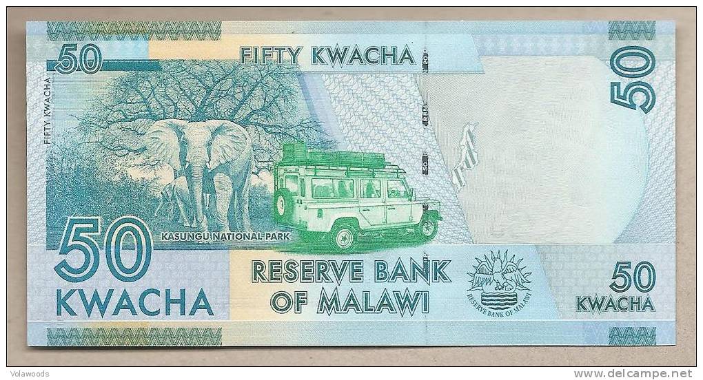 Malawi - Banconota Non Circolata Da 50 Kwacha - 2012 - Malawi