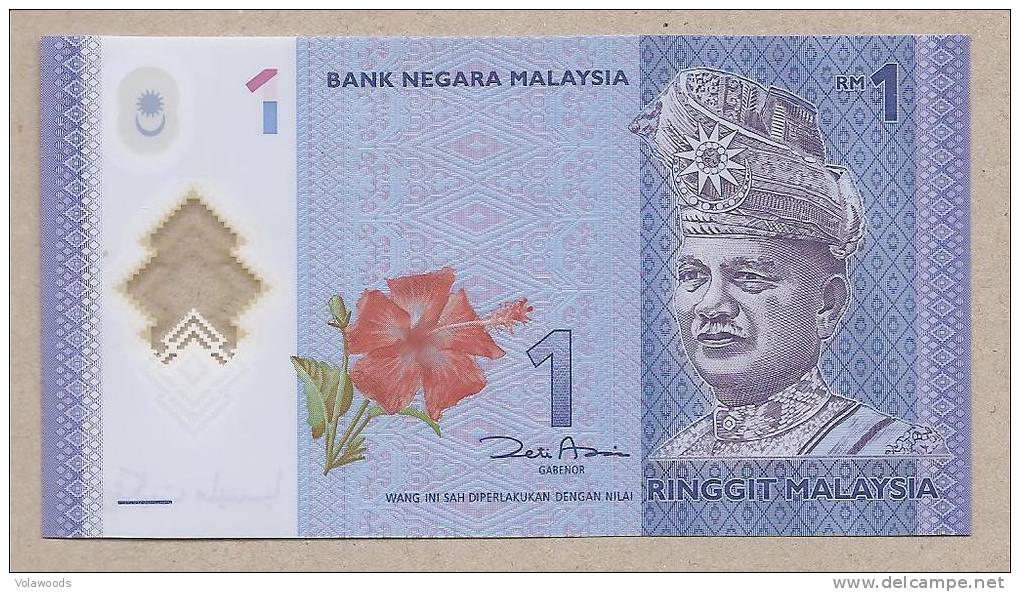 Malesia - Banconota Non Circolata Da 1 Ringgit - Polimero - 2012 - Malaysie