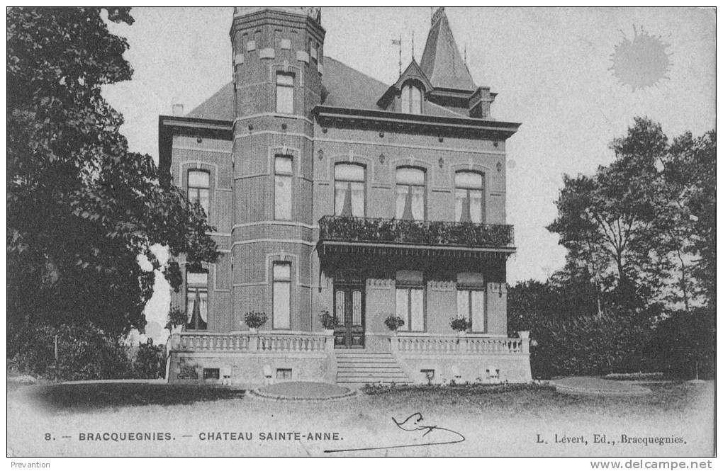 BRACQUEGNIES - Château Saint Anne -  Circulée - La Louvière