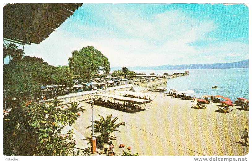 Mexico Mexique - Malecon Y Faro De Chapala - Cerca De Guadalajara - Stamp & Postmark - 2 Scans - Mexico