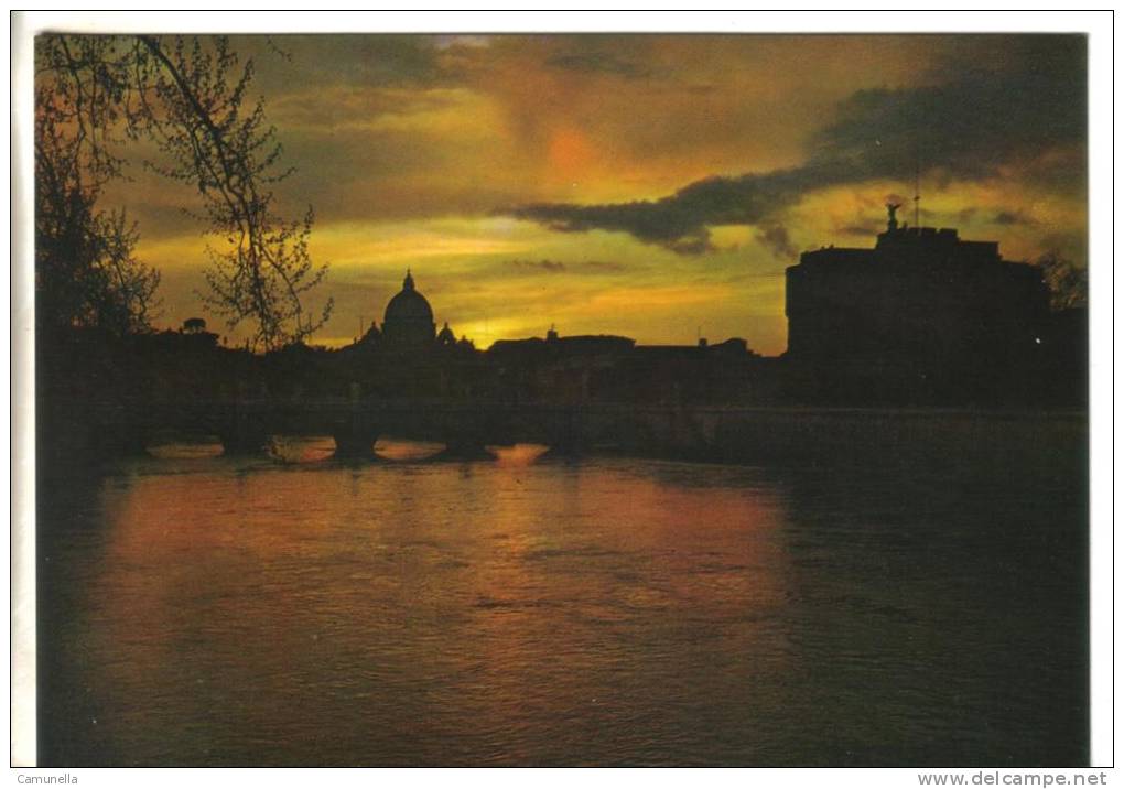 Cartolina Tramonto-vroma - Contre La Lumière