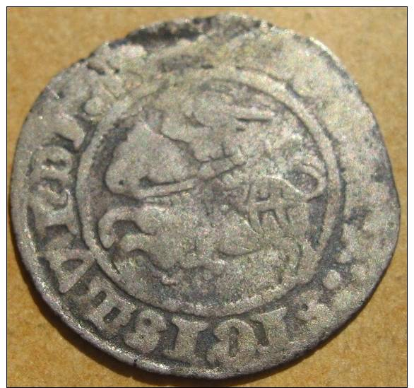 16 CENTURY LITHUANIA-POLAND SIGISMUND THE OLD HALF GROAT GROSCHEN GROSCHER GROSSUS SILVER - Polen