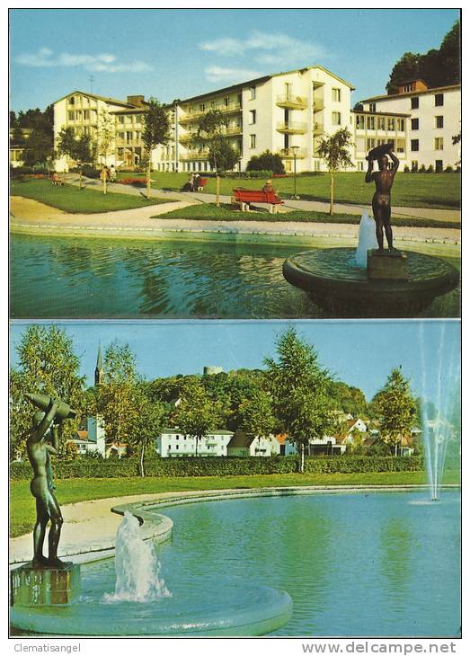 TOP!! BAD ABBACH * 8 KLEINE FOTOS 11 X 7,5 Cm ALS LEPORELLO VON BAD ABBACH *!! - Bad Abbach