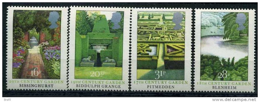 1983 Gran Bretagna, Giardini Inglesi , Serie Completa Nuova (**) - Ungebraucht