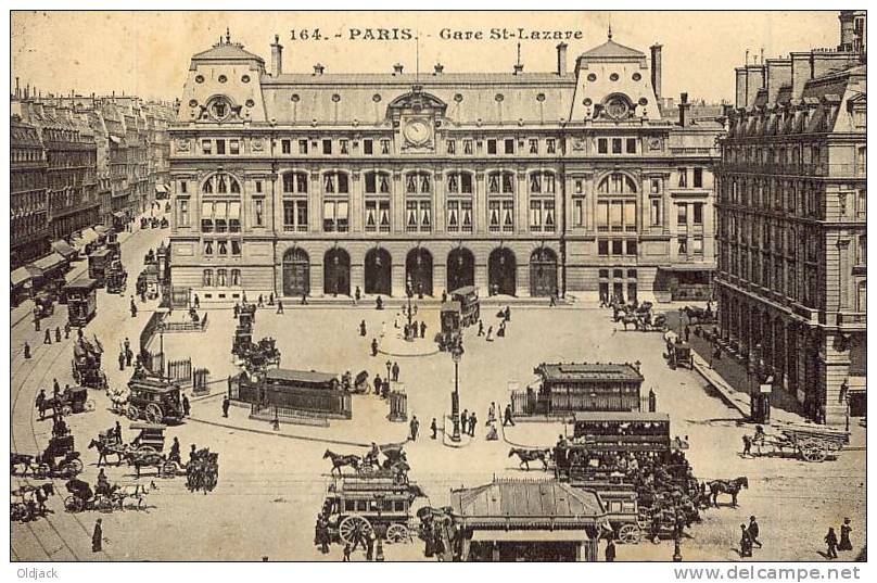 PARIS Gare Saint-Lazare - Metro, Estaciones