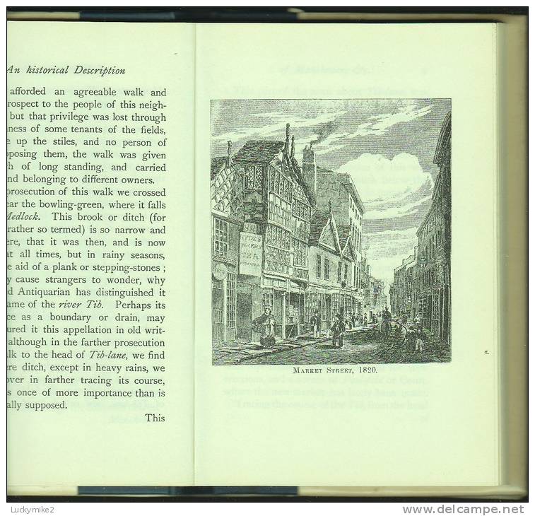 "Manchester A Hundred Years Ago"  By  James Ogden.                                                            0.5 L-L - Europa