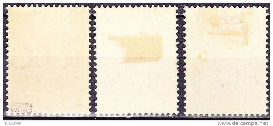 1938 40 Jarig Regeringsjubileum Koningin Wilhelmina Ongestemplde Serie NVPH 310 / 312 - Unused Stamps