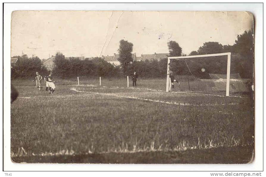 D9614 - Herve - Match De Football  - Carte-photo  *photo Braham* - Herve