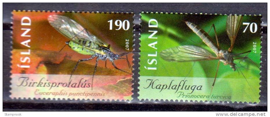 Iceland Insects Series IV 2008 Mint NH - Other & Unclassified