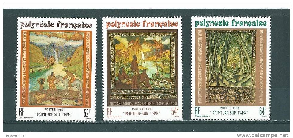 Polynésie: 303/ 305 ** - Unused Stamps