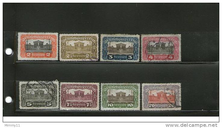 Lotto 01-FINE ´800 & Primi \´900.............AUSTRIA ...4......serie..... - Unused Stamps