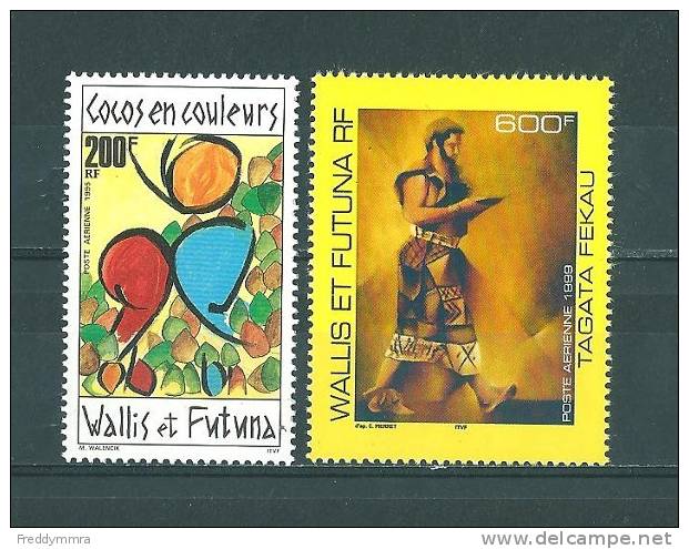 Wallis-et-Futuna:  PA 185 + 208 ** - Unused Stamps